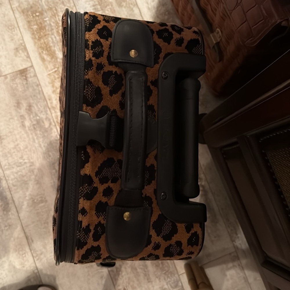 Leopard print luggage - Gevive by Boyt vintage - Picture 8 of 9